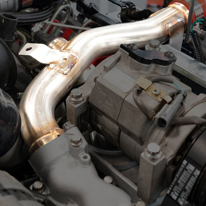 Engine Coolant Return Pipe 2004.5-05 LLY 304SS Raw