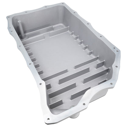 2020-2023 GM 6.6L Duramax w/ 10L1000 Transmission - Heavy-Duty Cast Deep Transmission Pan Brushed