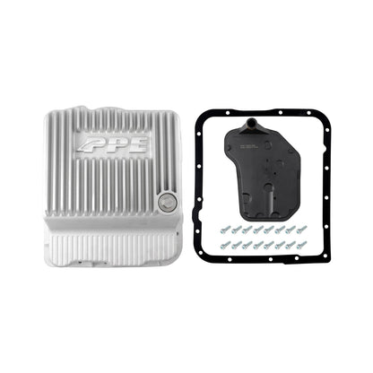 700R4 4L60 4L60E 4L65 4L70E 4L75E Deep Transmission Pan 1982 and Later GM - Raw Pacific Performance Engineering