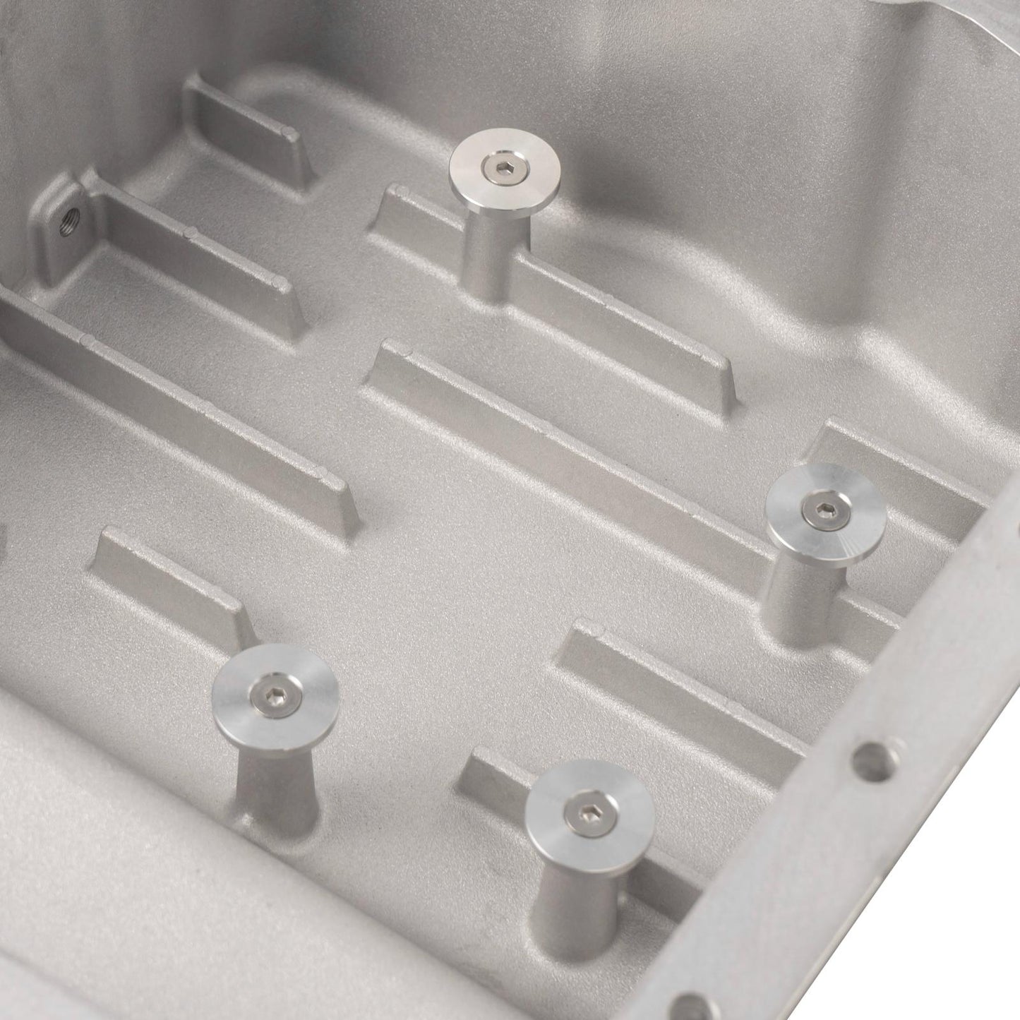 700R4 4L60 4L60E 4L65 4L70E 4L75E Deep Transmission Pan 1982 and Later GM - Raw Pacific Performance Engineering