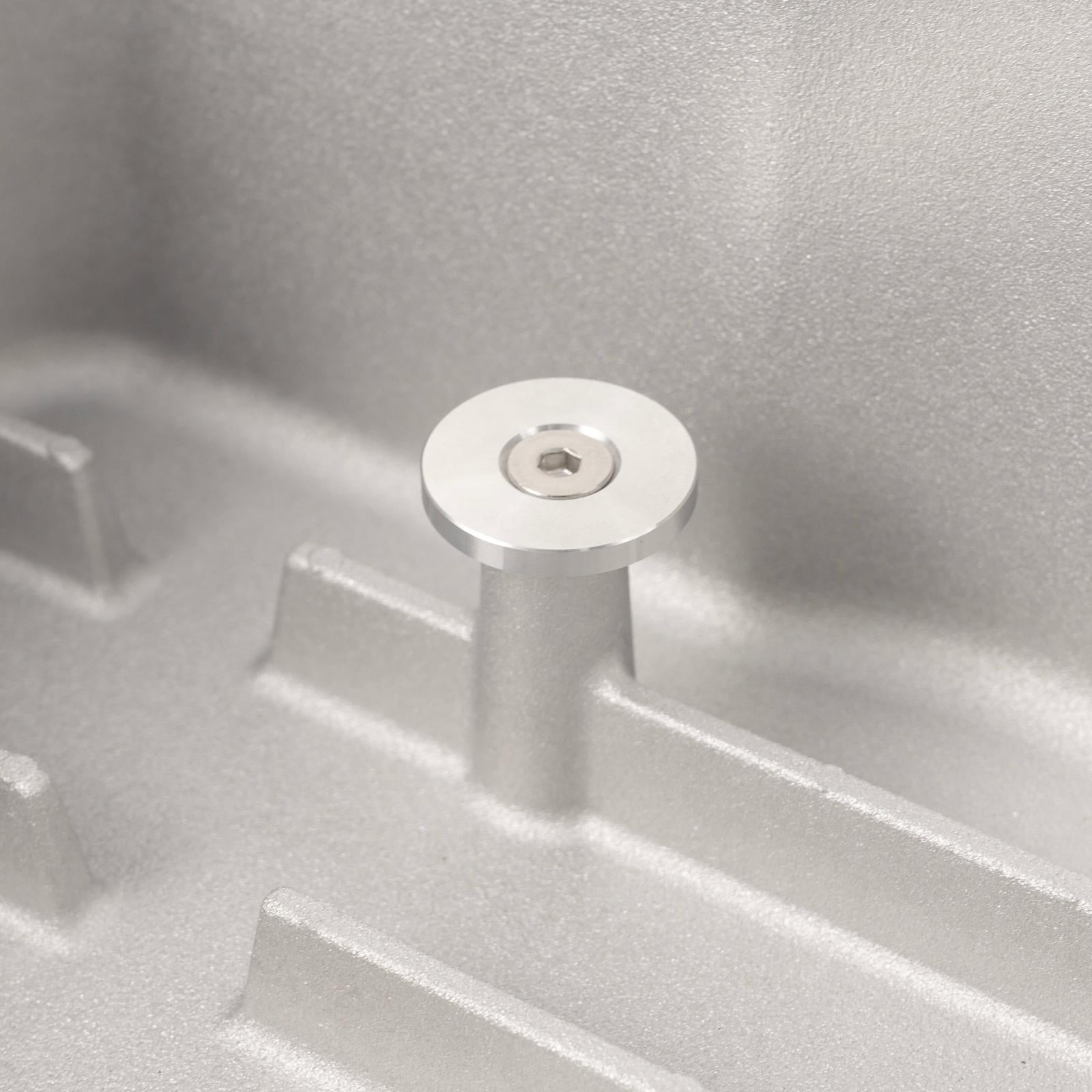 700R4 4L60 4L60E 4L65 4L70E 4L75E Deep Transmission Pan 1982 and Later GM - Raw Pacific Performance Engineering