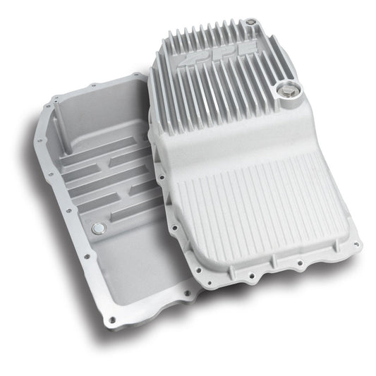 2015-2020 GM w/ 8L90 Transmission Heavy-Duty Cast Aluminum Deep Transmission Pan Raw