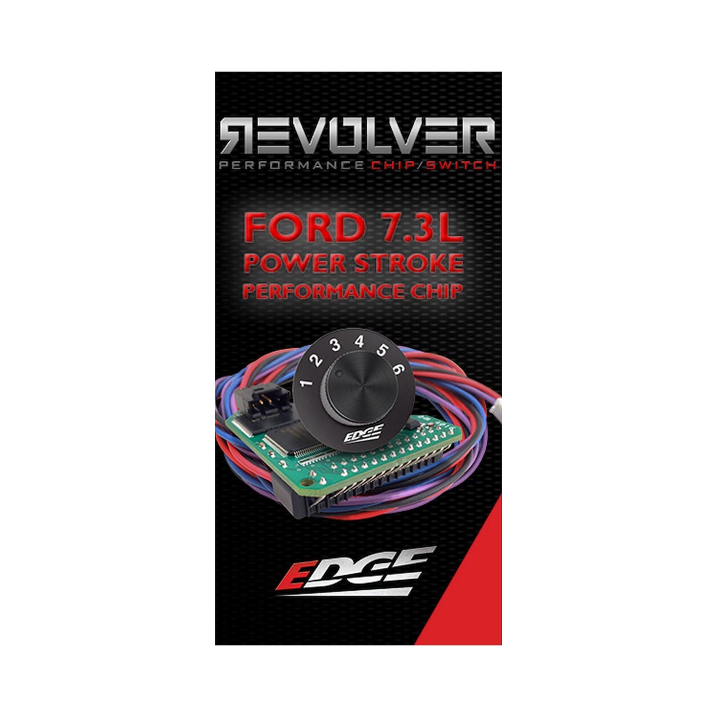 Revolver Early 1999 Ford 7.3L Powerstroke Diesel Auto 6-Chip XLE7 Master Box Code Edge Products