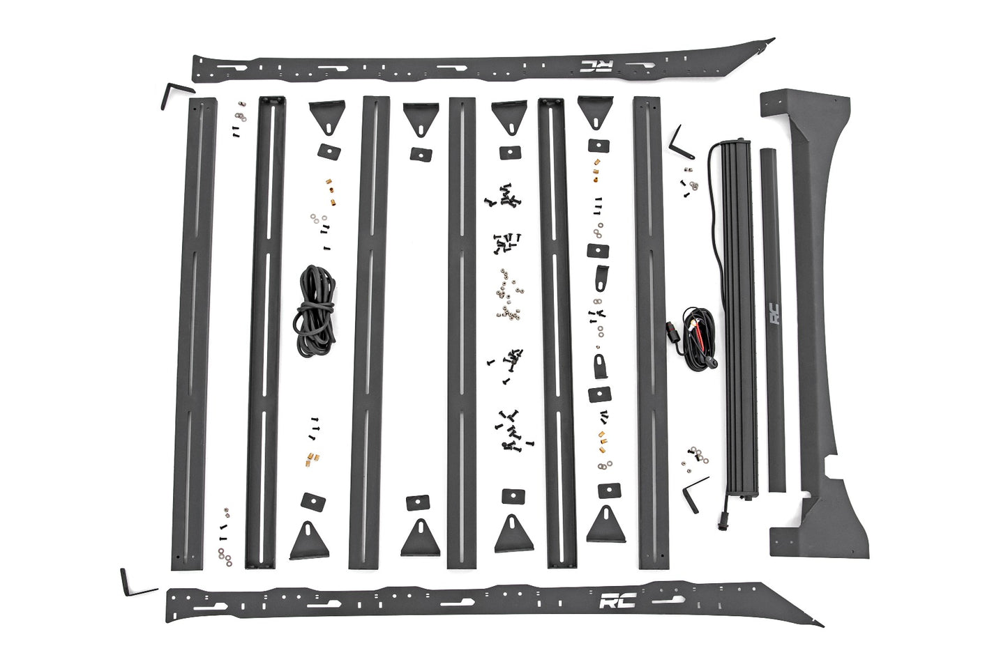Roof Rack | FR 40 Inch Single Row BLK LED | Ford F-150 2WD/4WD (2015-2018)