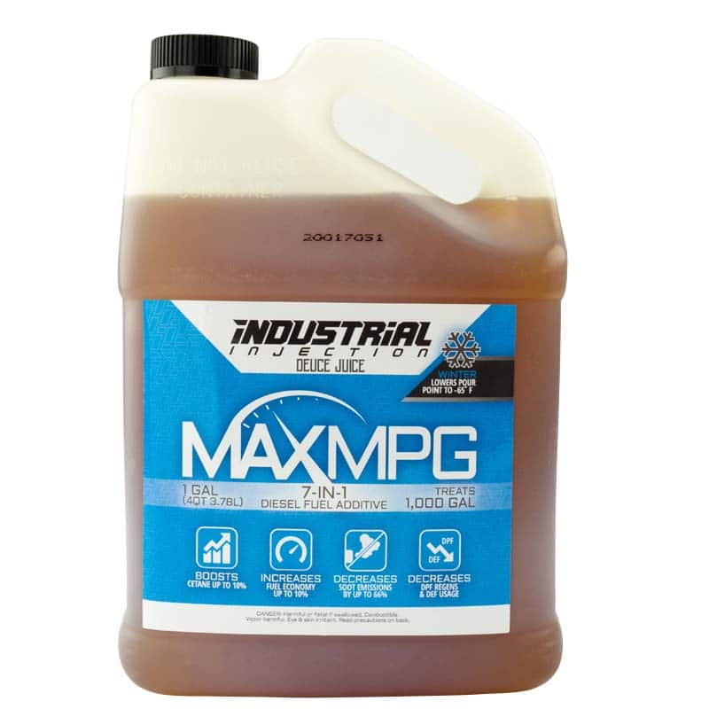 MaxMPG Winter Deuce Juice Additive 1 Gallon Bottle Industrial Injection
