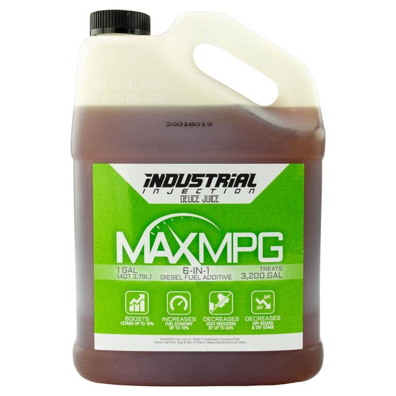 MaxMPG All Season Deuce Juice Additive 1 Gallon Bottle Case Industrial Injection