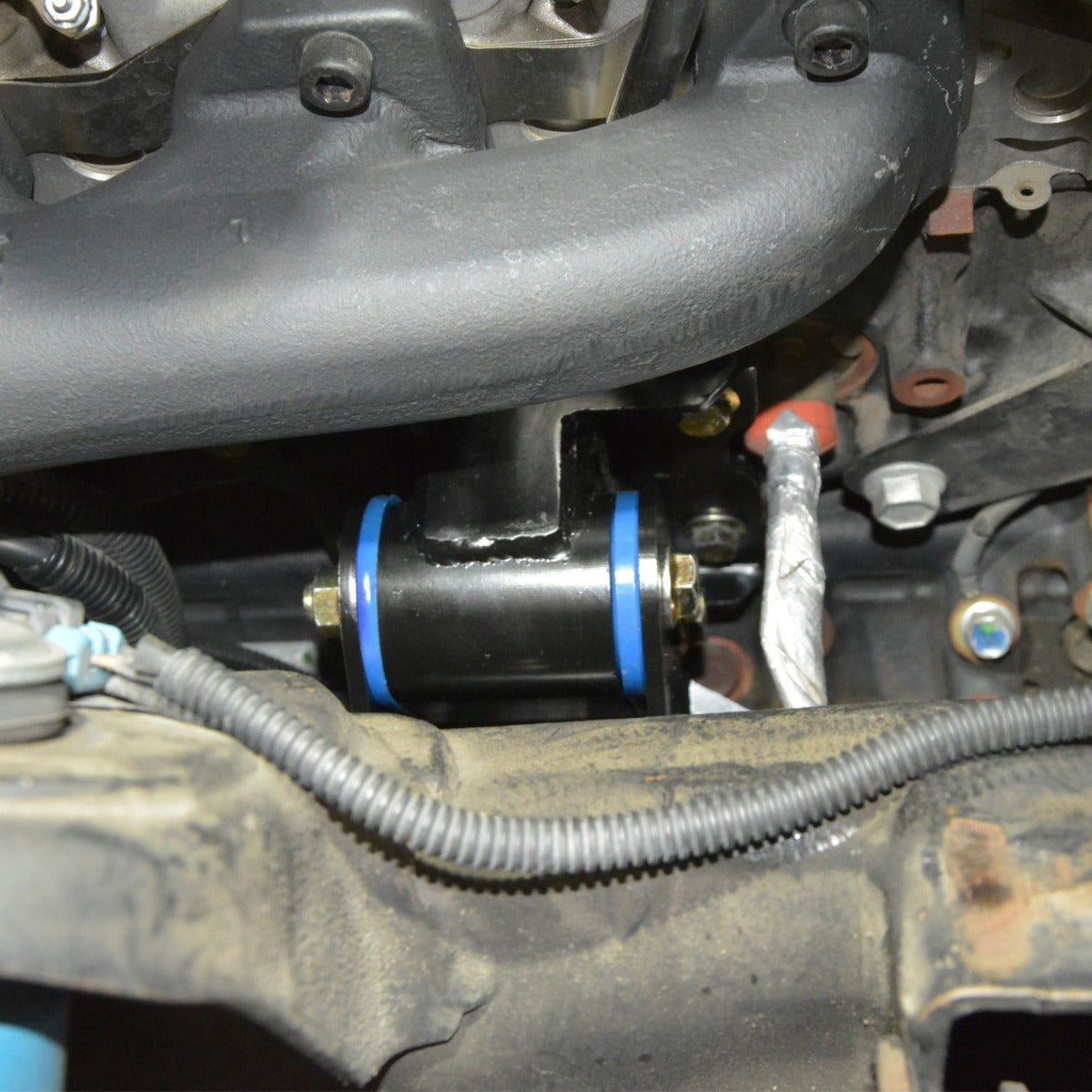 Engine Mount Kit - 01-10 GM 6.6L Duramax - 40 Hardness Blue