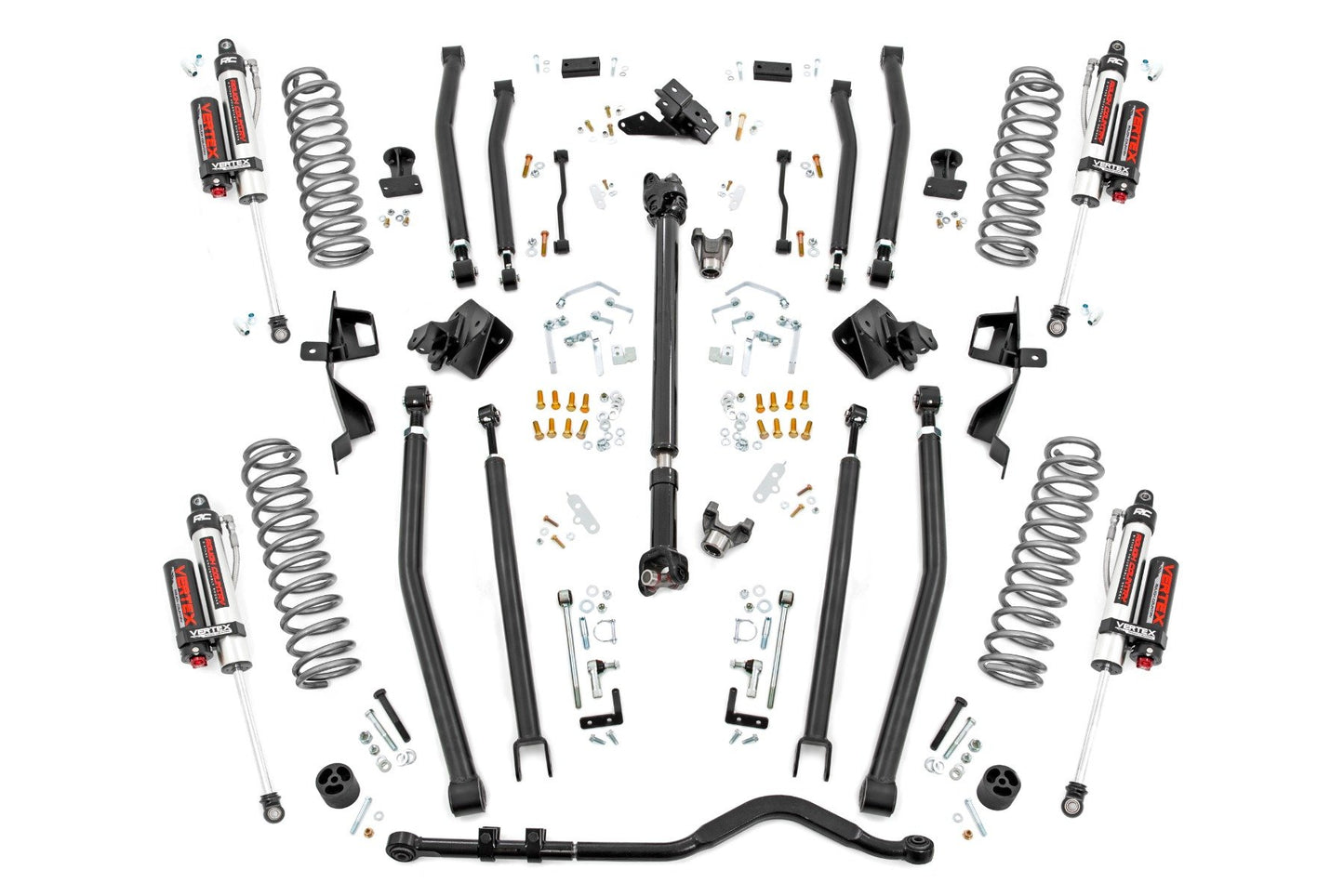 4 Inch Lift Kit | Long Arm | Vertex | Jeep Wrangler Unlimited 4WD (2018-2023)