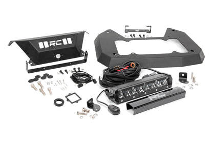 Spare Tire Carrier Delete | 8 Inch Chrome LED | Jeep Wrangler JL (18-24)/Wrangler Unlimited (18-24) 