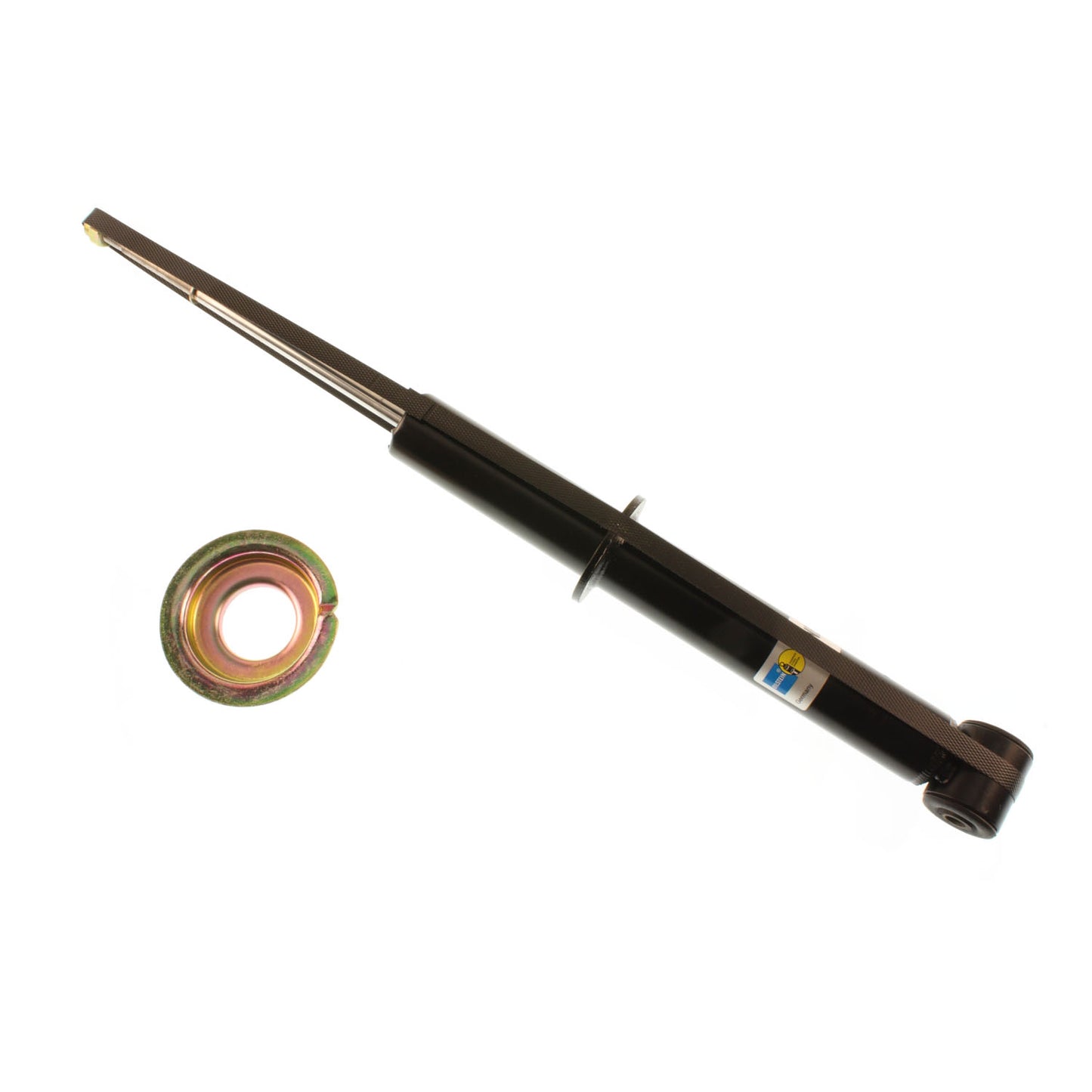 Suspension Shock Absorber Twintube Rear Audi 80 1992-1988 90 1989-1988 4000 1987-1980 Coupe 1987-1981 Eye 10.2mm Stem Black Paint B4 OE Replacement Bilstein