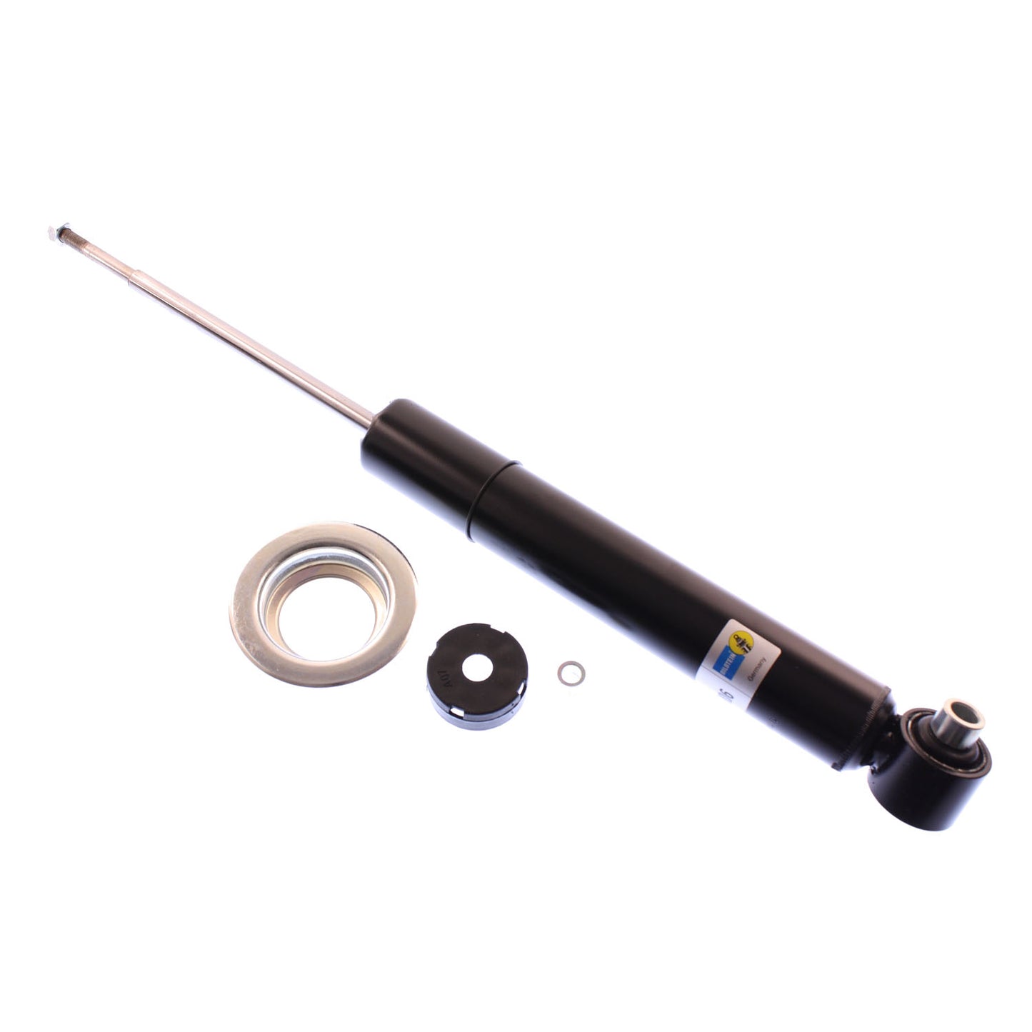 Suspension Shock Absorber Twintube Rear BMW 525i 1995-1989 530i 1995-1994 535i 1993-1989 540i 1995-1994 Eye 14.2mm Stem Black Paint B4 OE Replacement Bilstein