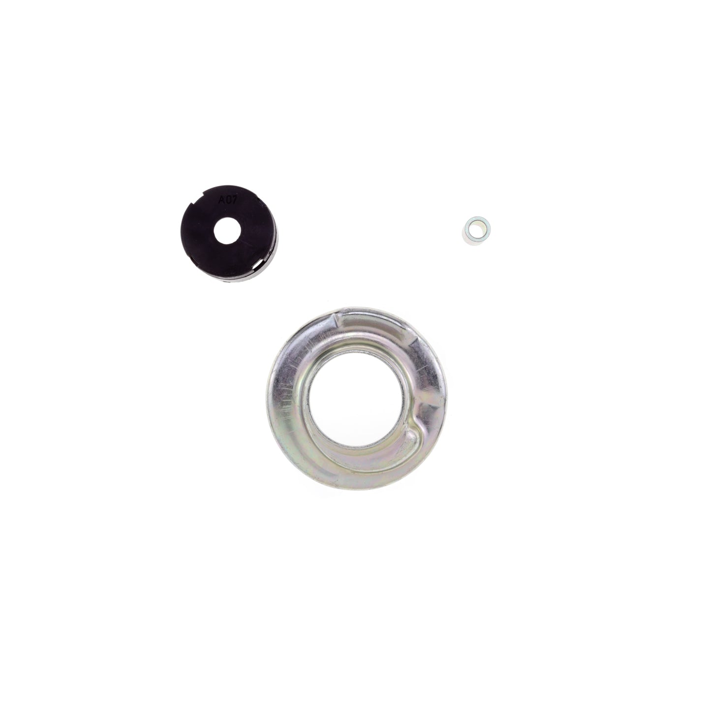Suspension Shock Absorber Twintube Rear Audi 100 1994-1992 A6 1997-1995 Eye 12.2mm Stem Black Paint B4 OE Replacement Bilstein