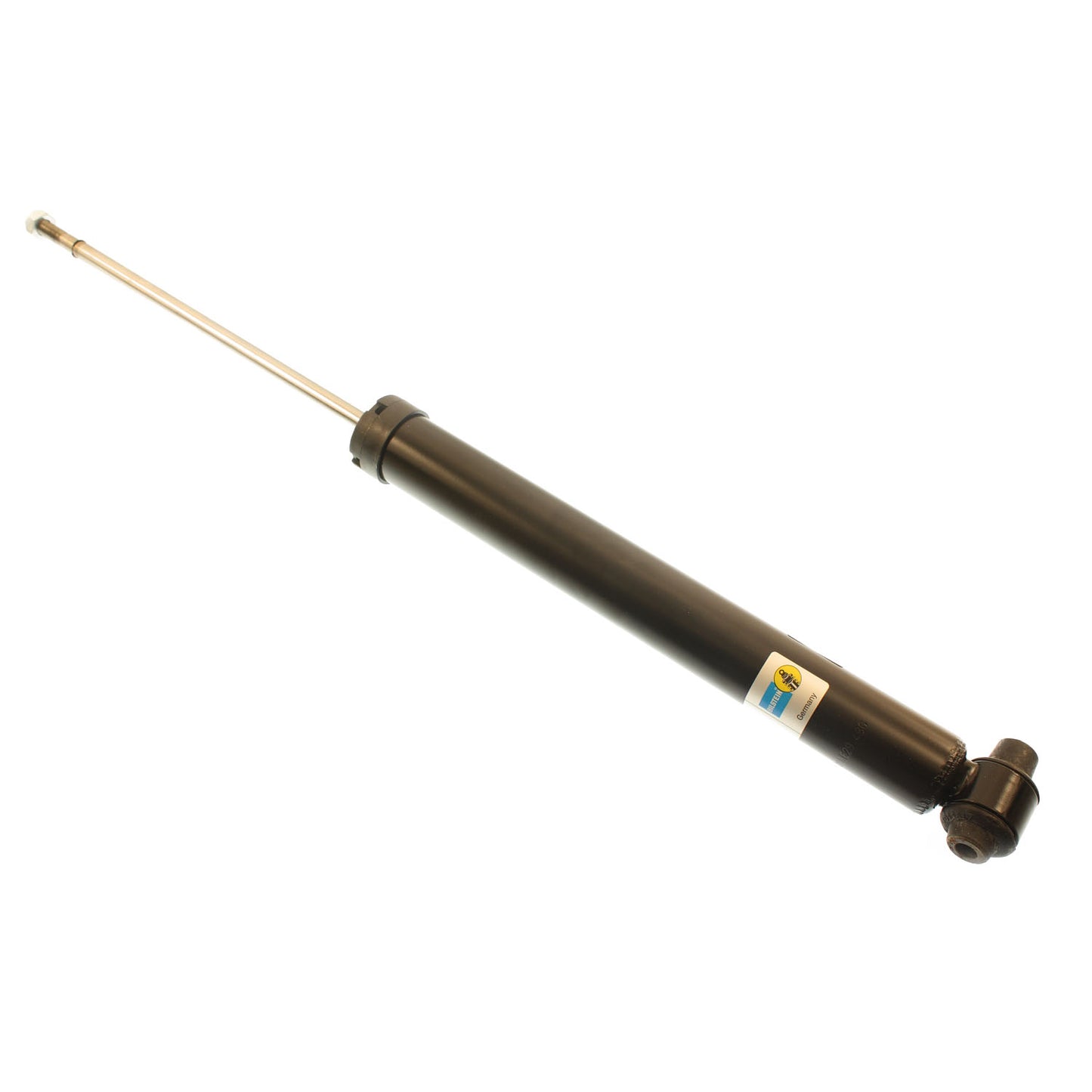 Suspension Shock Absorber Twintube Rear Audi A6 2004-1998 Volkswagen Passat 2005-1998 Standard Eye 10.2mm Stem Black Paint B4 OE Replacement Bilstein