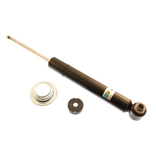 Suspension Shock Absorber Twintube Rear BMW 525i 2007-2004 528i 2010-2008 530i 2007-2004 535i 2010-2008 545i 2005-2004 550i 2010-2006 Eye 22mm Stem Black Paint B4 OE Replacement Bilstein