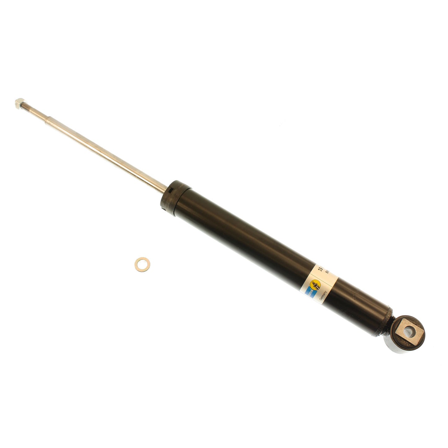 Suspension Shock Absorber Twintube Rear BMW Z3 2002-1996 Eye 12mm Stem Black Paint B4 OE Replacement Bilstein