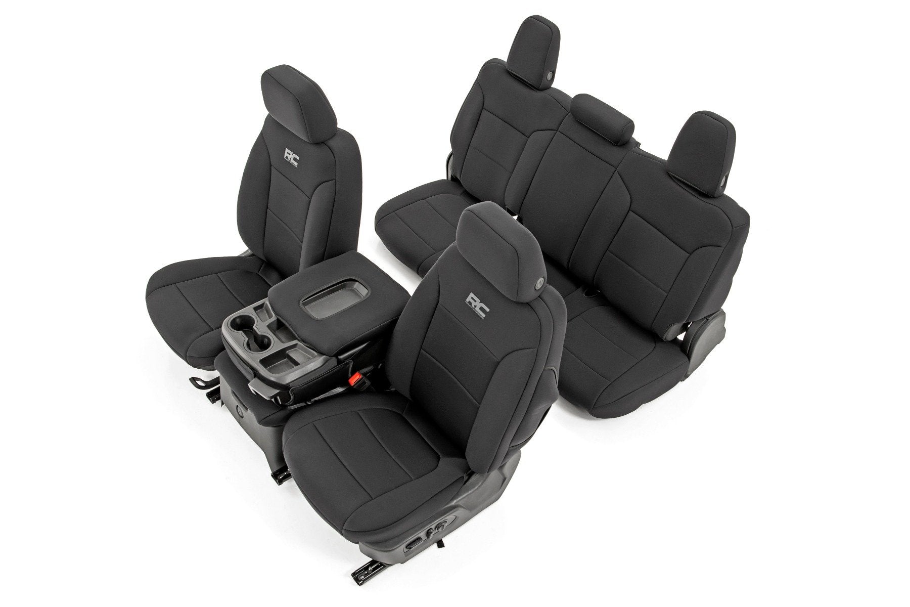Seat Covers | FR 40/40/20 & RR Arm Rest | Chevy/GMC 1500 (19-24)