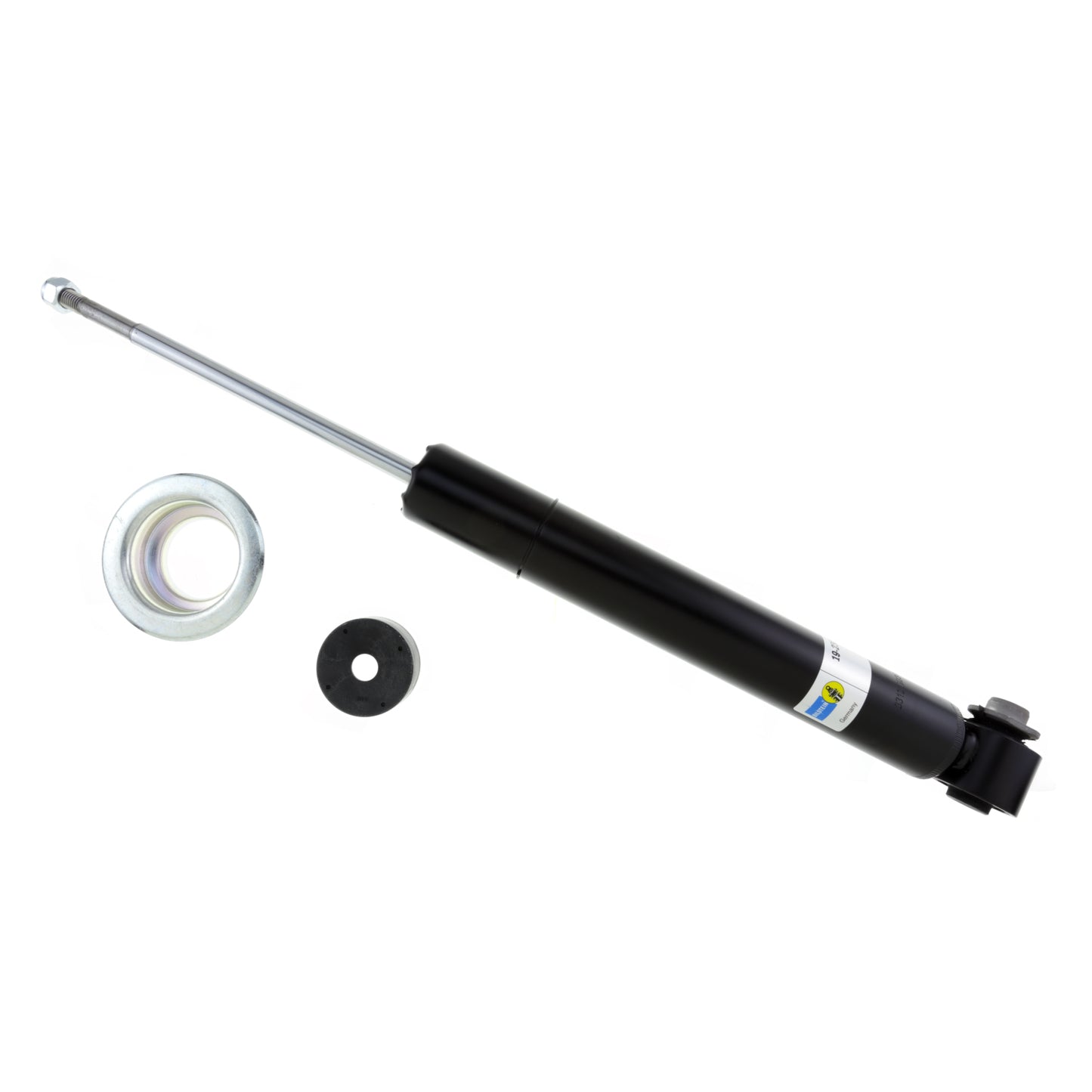 Suspension Shock Absorber Twintube Rear BMW 525xi 2007-2006 528i xDrive 2010-2009 528xi 2008 530xi 2007-2006 535i xDrive 2010-2009 535xi 2008 Eye 15.4mm Stem Black Paint B4 OE Replacement Bilstein