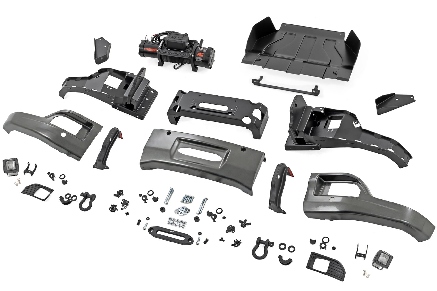 Front FXS Bumper | 12000S | G6M Dark Ash | Chevy Silverado 1500 (23-26)
