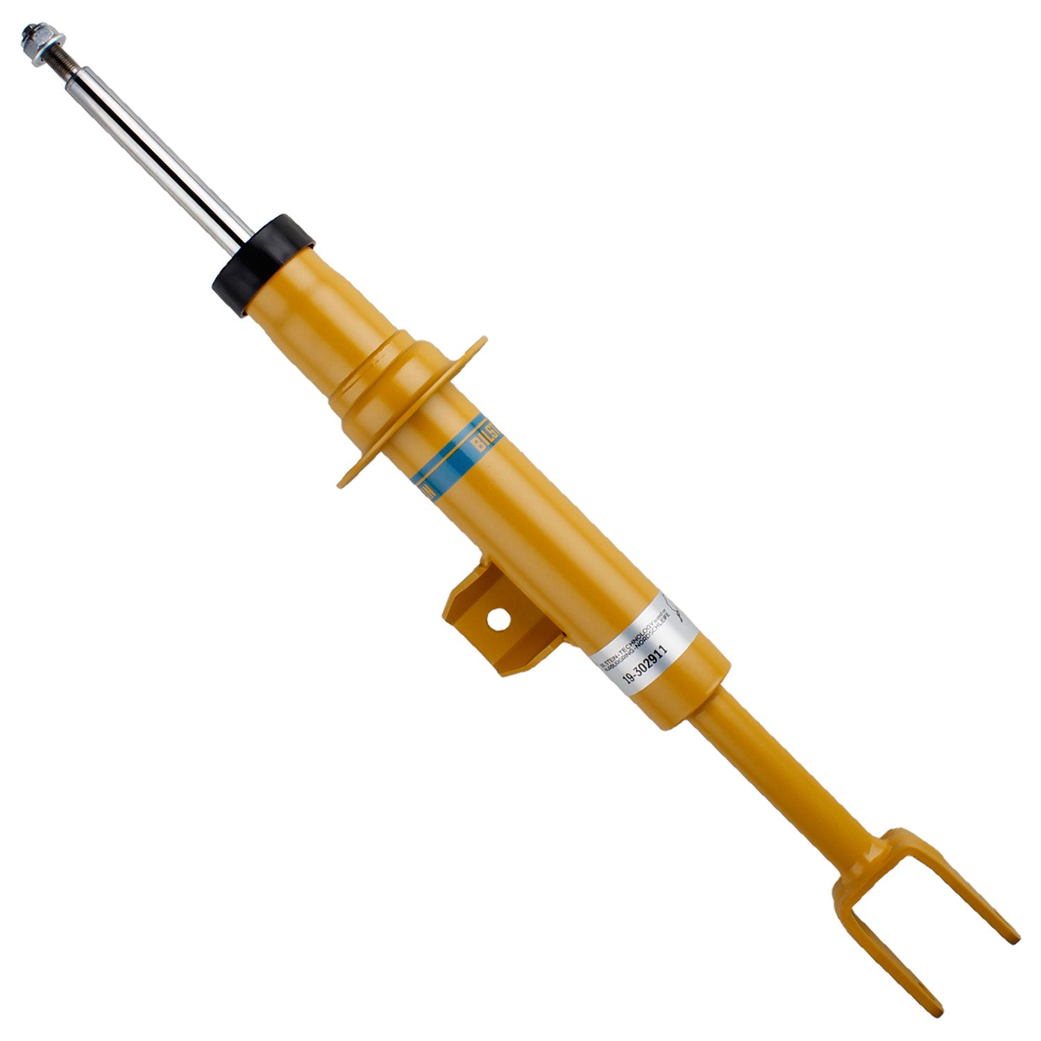 Suspension Shock Absorber Twintube Front Left Alfa Romeo Stelvio 2022-2019 Clevis Stem Yellow Paint B6 Performance Bilstein