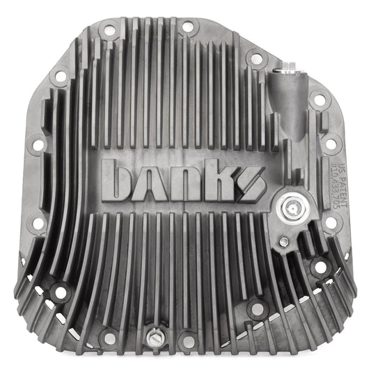 Ram-Air Differential Cover Kit Natural Aluminum w/Hardware for 17-24 Ford F250 HD Tow Pkg and F350 SRW with Dana M275 Rear Axle Banks Power