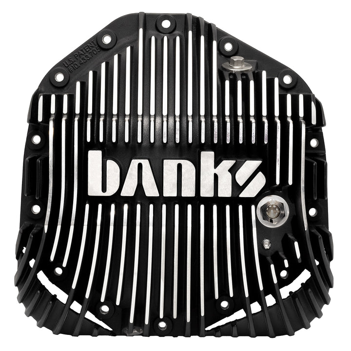 Ram-Air Differential Cover Kit for 19-26 Ram and 20-26 Chevy/GMC, with 11.5 inch or 12 inch 14-Bolt AAM Rear Axle Satin Black/Machined Banks Power