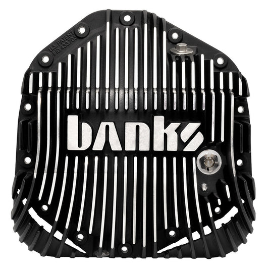 Ram-Air Differential Cover Kit for 19-26 Ram and 20-26 Chevy/GMC, with 11.5 inch or 12 inch 14-Bolt AAM Rear Axle Satin Black/Machined Banks Power