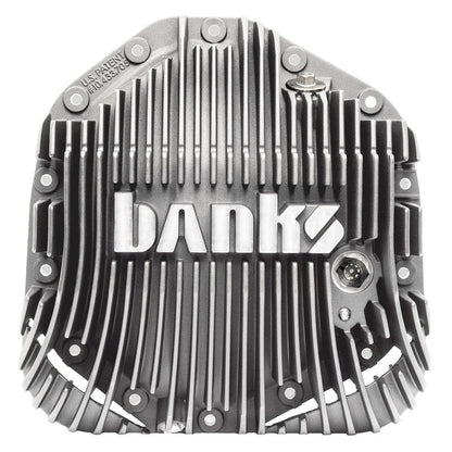 Ram-Air Differential Cover Kit for 19-26 Ram and 20-26 Chevy/GMC, with 11.5 inch or 12 inch 14-Bolt AAM Rear Axle Natural Aluminum Banks Power