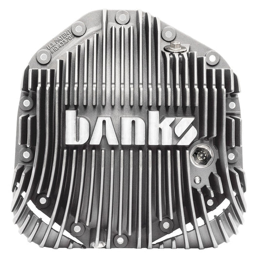 Ram-Air Differential Cover Kit for 19-26 Ram and 20-26 Chevy/GMC, with 11.5 inch or 12 inch 14-Bolt AAM Rear Axle Natural Aluminum Banks Power
