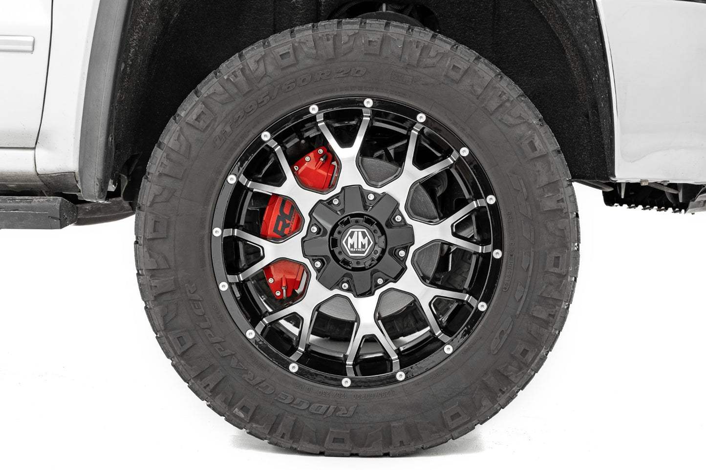 Caliper Covers | Front and Rear | Red | Chevy/GMC 1500 (14-18 & Classic)