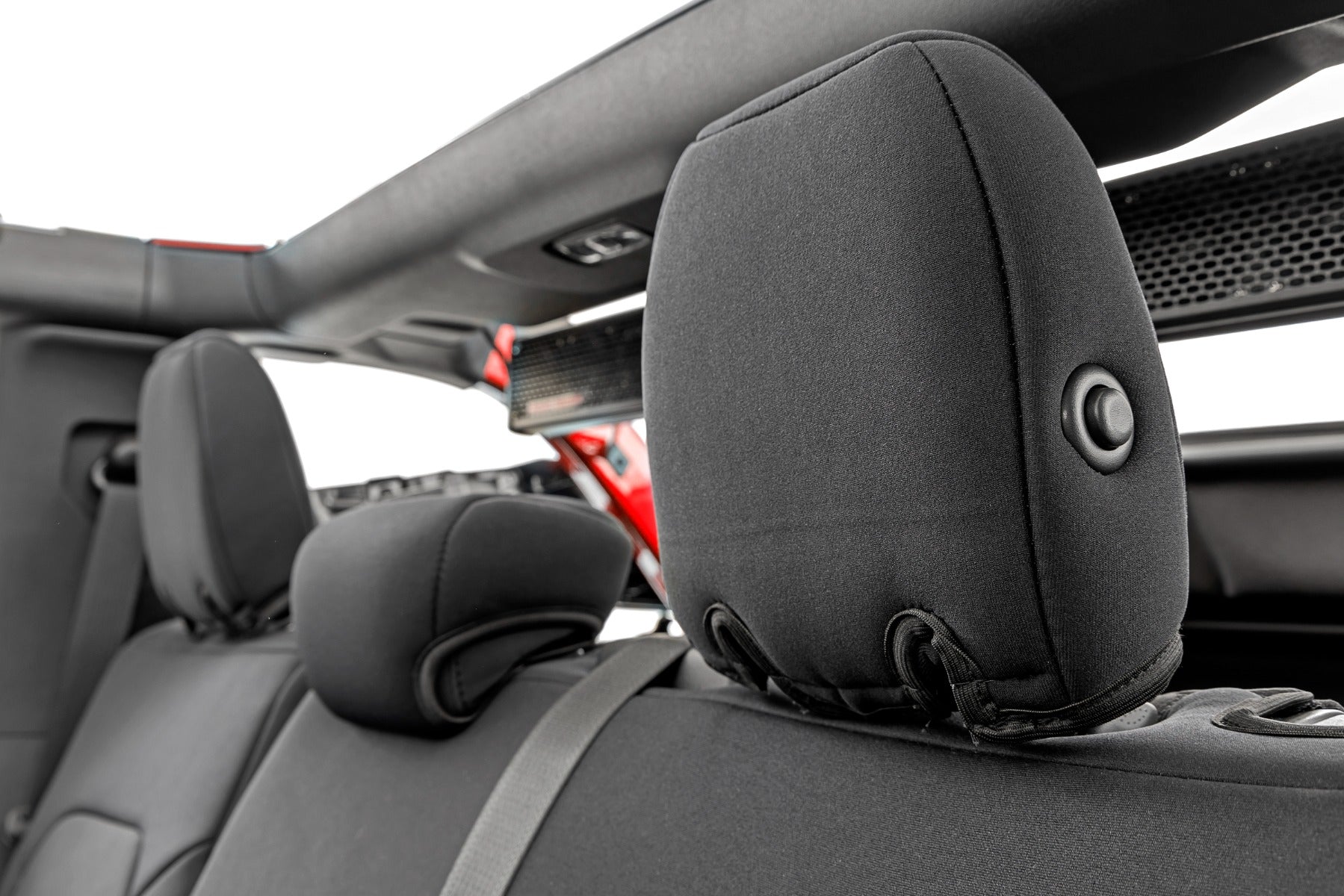 Seat Covers | Bucket Seats |W/Fold Down RR Armrest |FR & RR | 4DR | Ford Bronco (21-26)