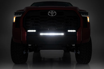 LED Light Kit | Bumper Mount | 20" Black Slim Line | Toyota Tundra (22-24)