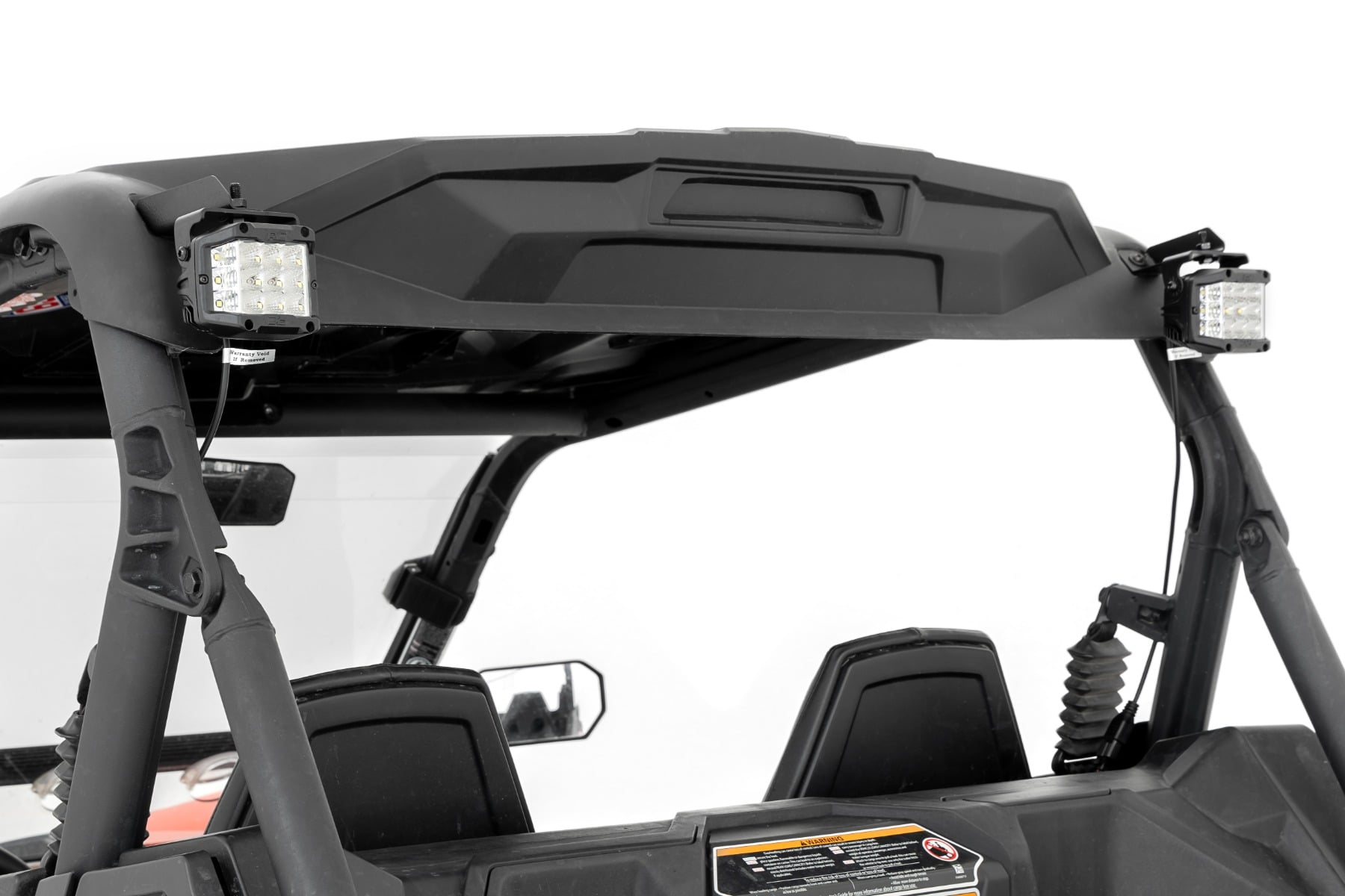 LED Light Kit | Rear Mount | 2" Chrome Pair | Wide Angle | Can-Am Maverick Sport 1000R 