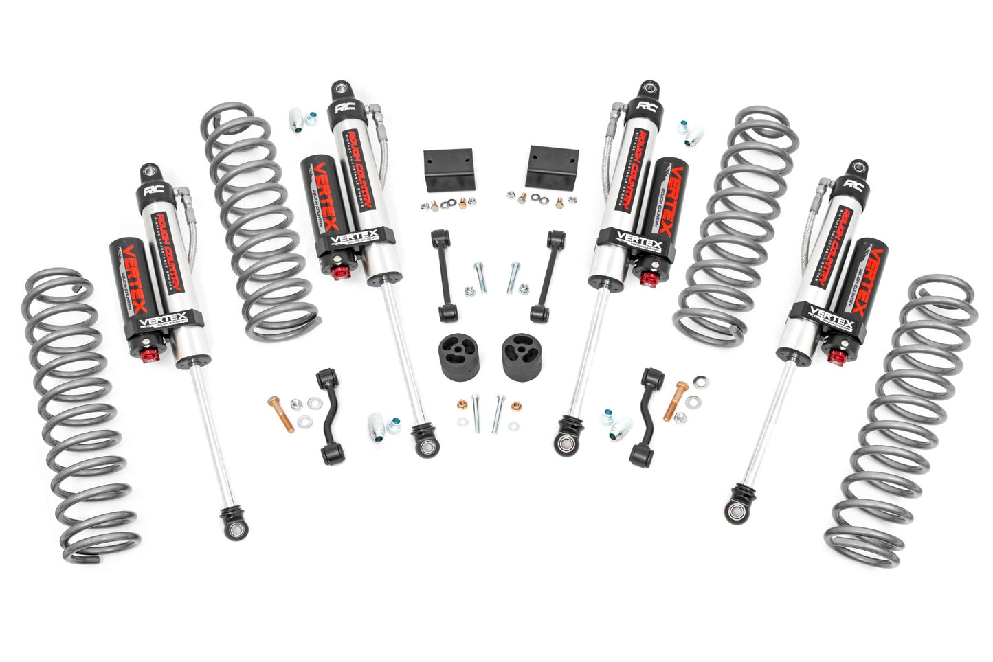 2.5 Inch Lift Kit | Coils | Vertex | Jeep Wrangler Unlimited Rubicon (18-23)