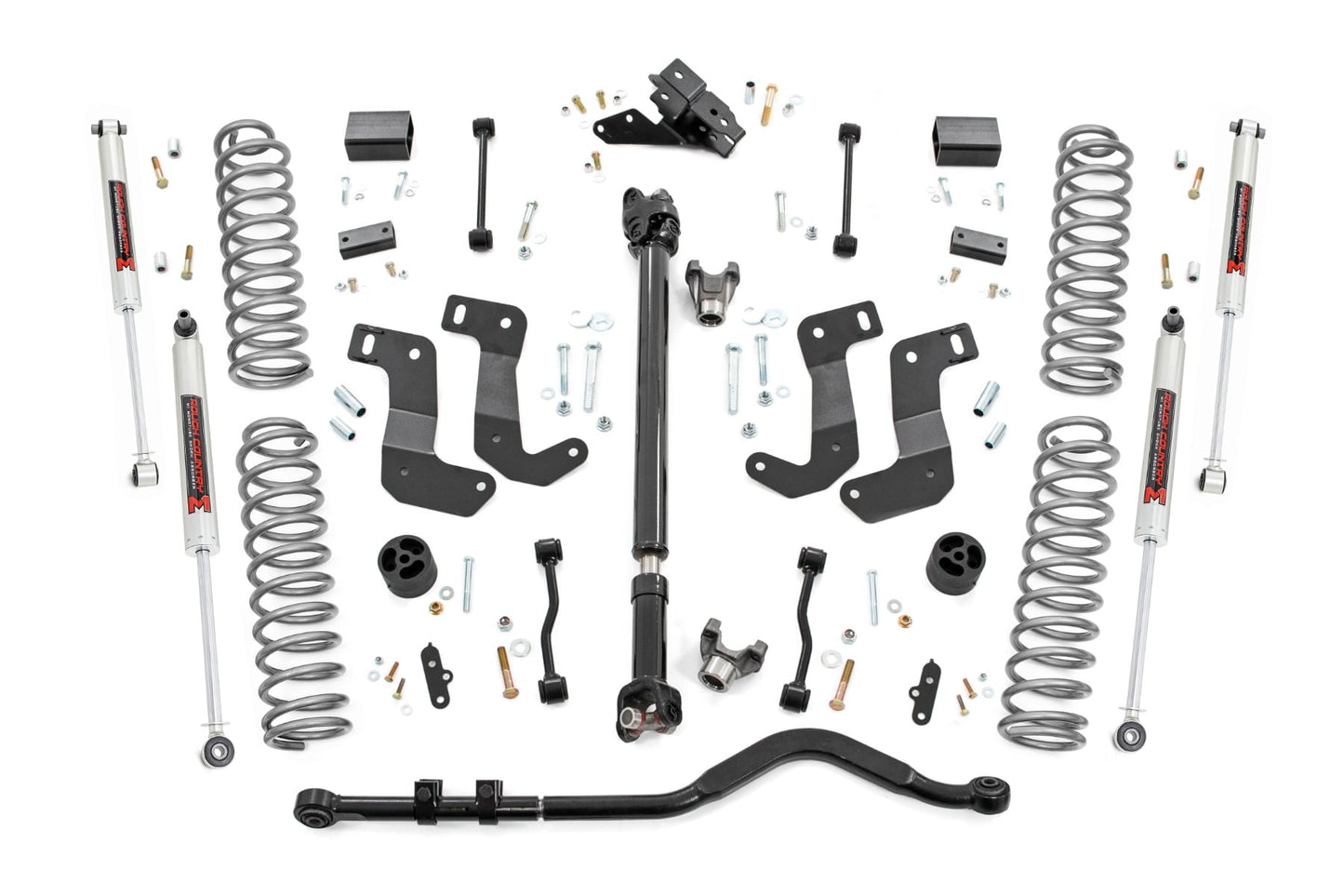 3.5 Inch lift Kit | C/A Drop | FR D/S | M1 | Jeep Wrangler Unlimited (18-23)