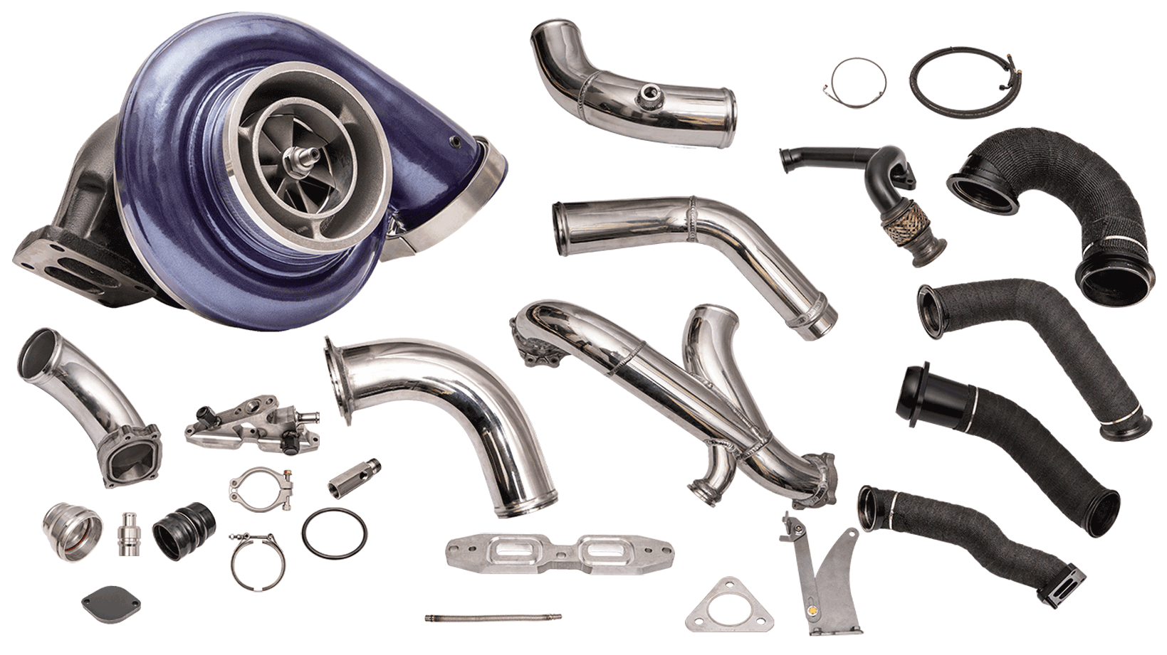 ATS Aurora Plus 6000 Compound Turbo System Fits 2015-2016 6.7L Power Stroke