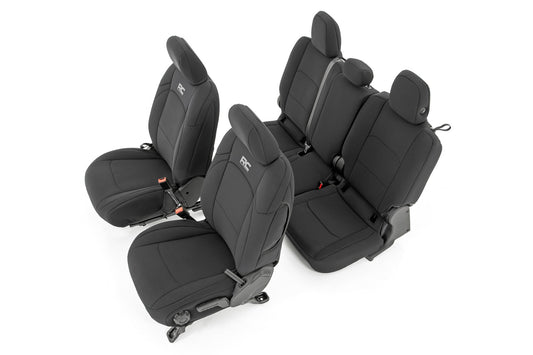 Seat Covers | Front and RR No Cup Holder | Jeep Gladiator JT 4WD (2020-2024)