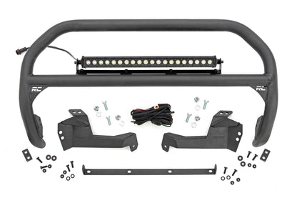 Nudge Bar | 20 Inch Black Single Row LED | Ford Bronco Sport 4WD (2021-2024)