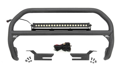 Nudge Bar | 20 Inch BLK DRL Single Row LED | Ford Bronco 4WD (2021-2024)