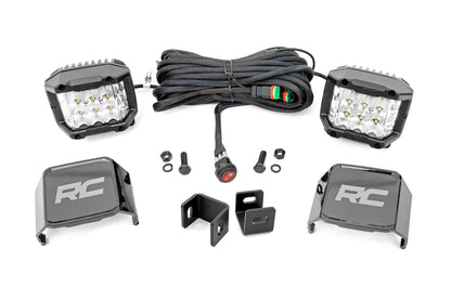 LED Light Kit | Ditch Mount |  3" OSRAM | Wide | Toyota Tundra 2WD/4WD (22-24)
