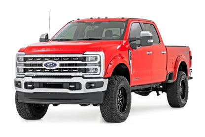 Pocket Fender Flares | Gloss Black | Ford F-250/F-350 Super Duty (23-26)
