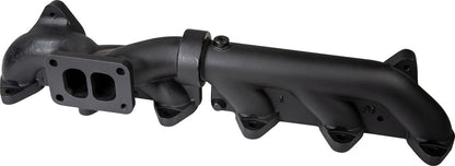ATS Pulse Flow Exhaust Manifold Kit Fits 2007.5-2018 6.7L Cummins 2-Pc Holset With Gaskets Turbo Flange Hardware