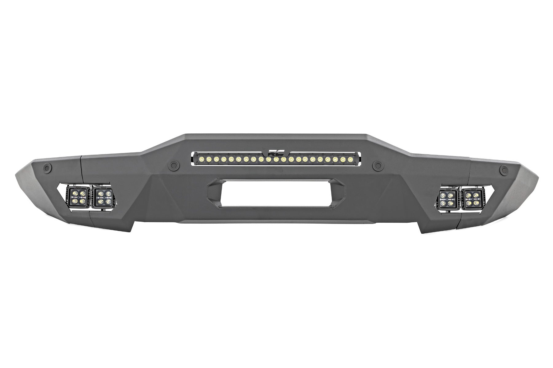 Front Bumper | Modular | Full Wings | Amber DRL | Ford Bronco 4WD (2021-2024)