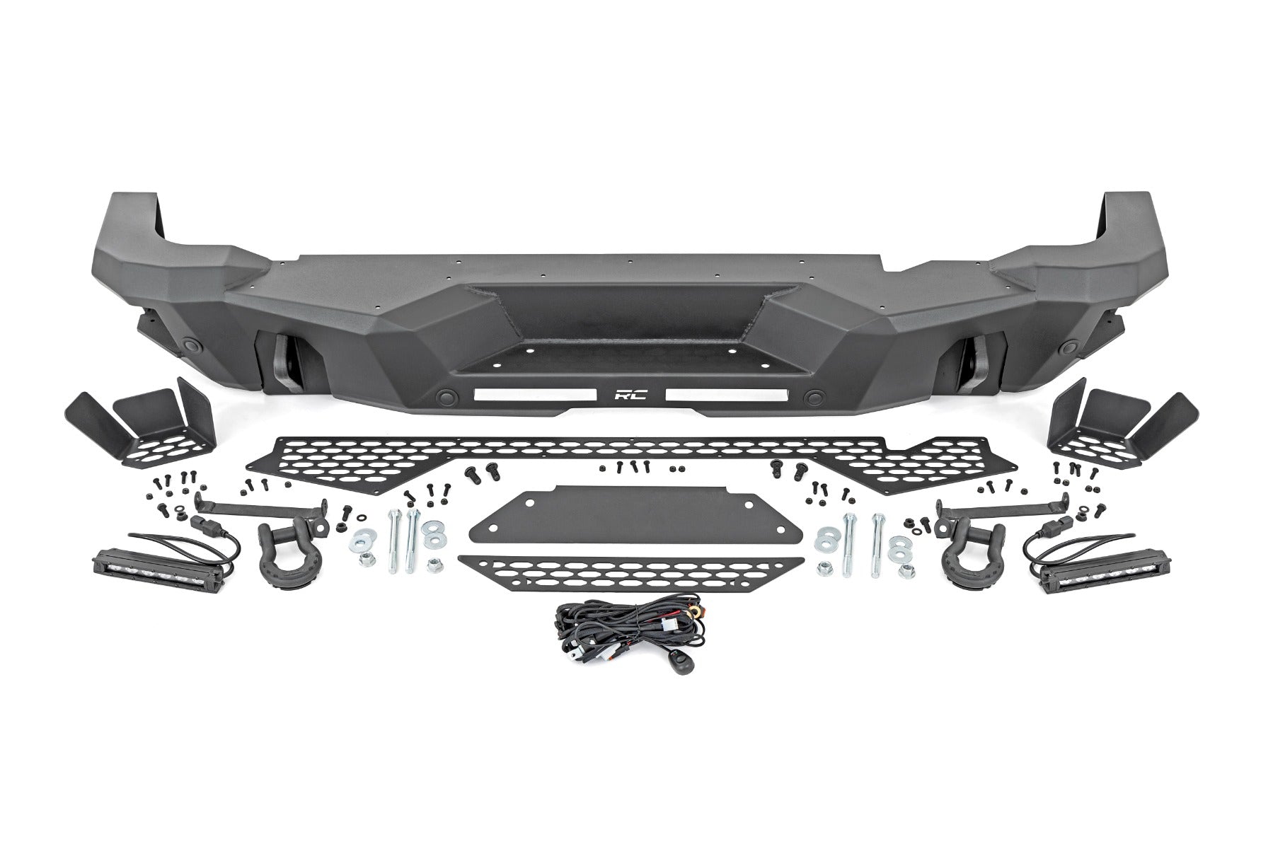 Rear Bumper | Black Series LED | 6" Pair | Slim Line | | Ford Bronco (21-24)