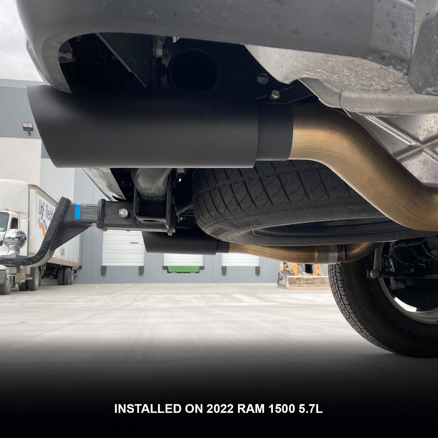 2019-2023 RAM 1500 5.7L HEMI Cat Back Exhaust System Dual Exit Black PPE Diesel