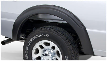 Black OE Style Smooth Finish 4-Piece Fender Flare Set For 1993-2011 Ford Ranger (Excludes FX4) Bushwacker