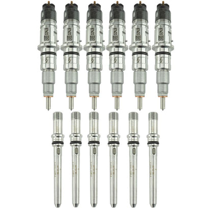 Dodge Remain Injector Pack For 2007.5-2010 6.7L Cummins Cab and Chasis Stock With Connecting Tubes Industrial Injection