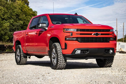 3.5 Inch Suspension Lift Kit w/Forged Upper Control Arms & V2 Shocks 19-20 GMC Silverado/Sierra 1500 4WD/2WD Rough Country