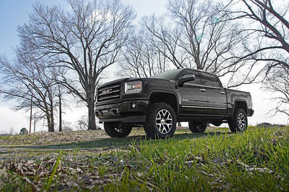 6.0 Inch GM Suspension Lift Kit w/ N3 Sruts and V2 Monotube 14-18 1500 PU 4WD Cast Steel Rough Country