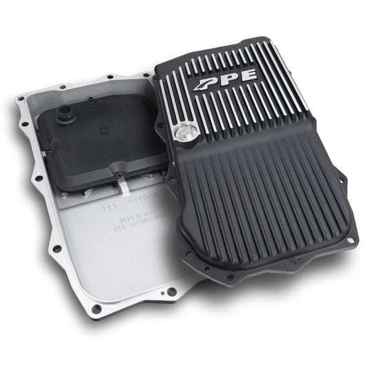 2010-2022 w/ ZF-8 Speed Heavy-Duty Cast Aluminum Transmission Pan Brushed