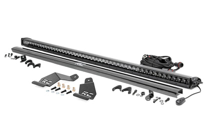 LED Light Mount | 50" Black Single Row | CFMOTO UFORCE U10 Pro